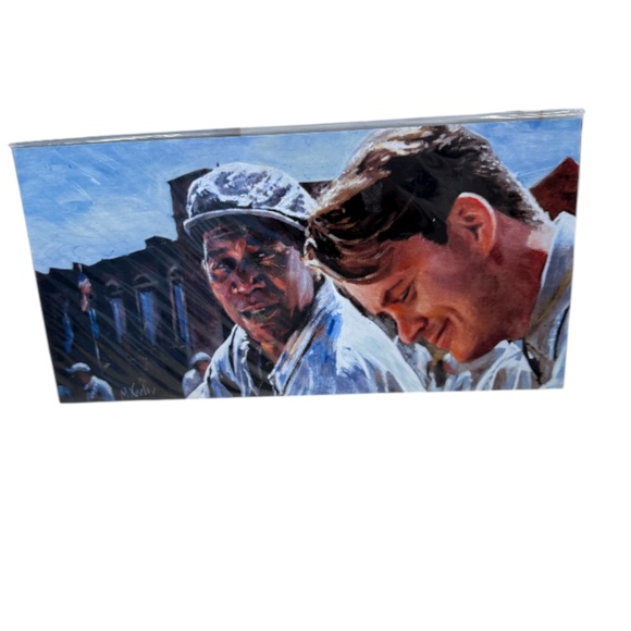 New Michael Kozlov Movie art Poster 11 1/2" x 6" Shawshank Redemption scene - Picture 1 of 13